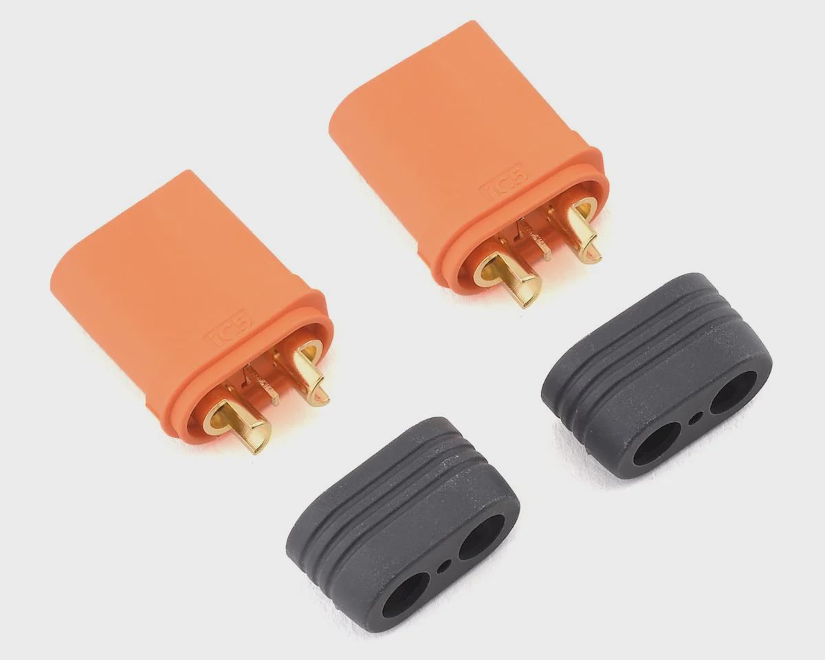Spektrum RC IC5 Device Connector (2) (Male) (SPMXCA503)