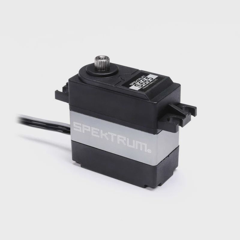 Spektrum S665 Standard High Torque Steel Gear Servo, 25T (SPMS665)