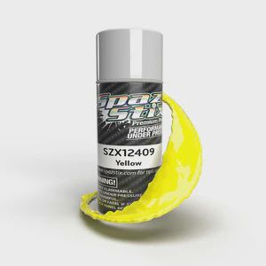 Spaz Stix Solid Yellow Aerosol Paint, 3.5oz Can (SZX12409)