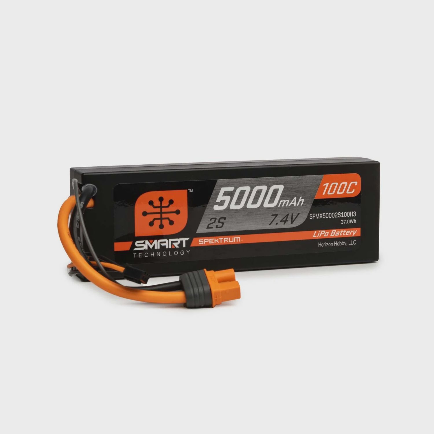 Spektrum 5000mAh 2S 7.4V 100C Smart LiPo (SPMX50002S100H3)