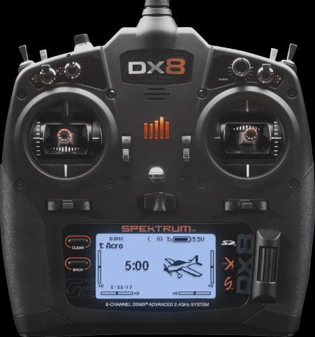 Spektrum DX8 Transmitter Only Mode 2 (SPMR8000)