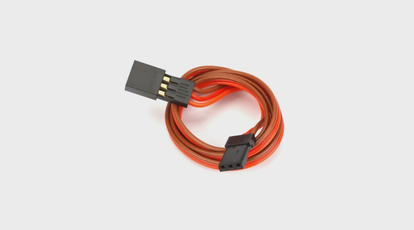 Spektrum Servo Extension Lead: 18" Heavy-Duty (SPMA3004)