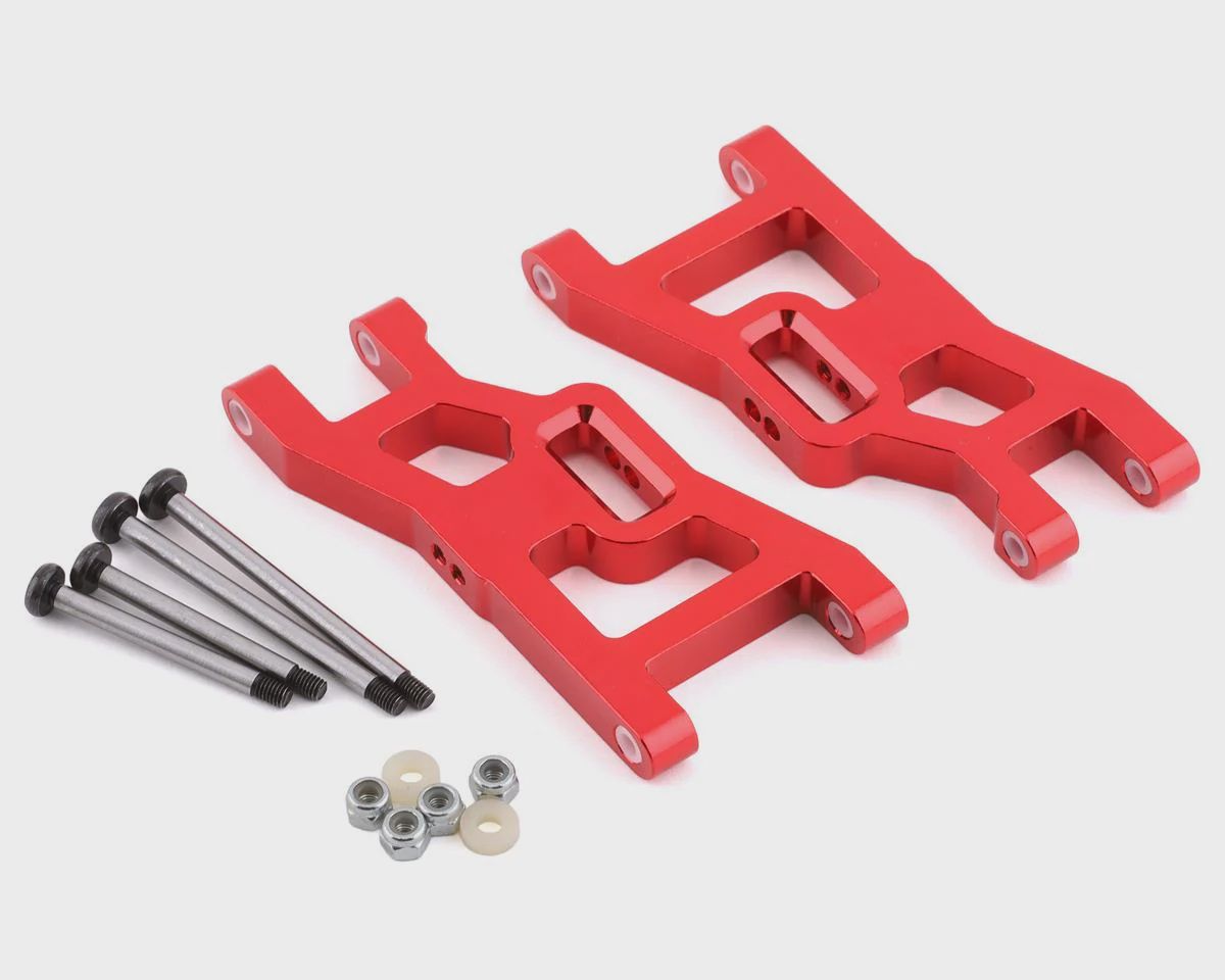 ST Racing Concepts Aluminum Front Arms for Traxxas Drag Slash/Bandit (Red) (SPTST2531R)