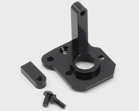 ST Racing Concepts Aluminum Transmission Back Plate (Black) (STRSTA80051BK)