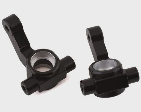 ST Racing Concepts DR10 Aluminum Steering Knuckles (Black) (2) (SPTSTC91417KBK)