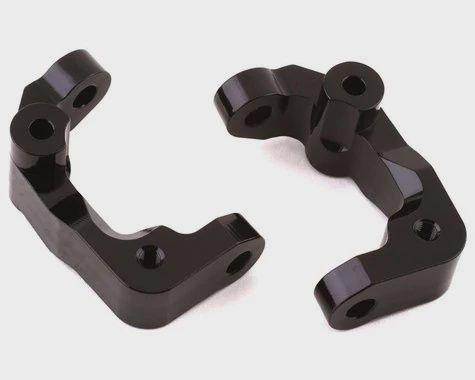 ST Racing Concepts DR10 Aluminum Caster Blocks (Black) (2) (SPTSTC91417CBK)