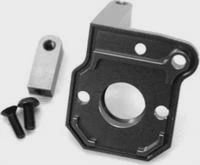 ST Racing Concepts Wraith Transmission Back Plate, Gunmetal Aluminum (STA80051GM)
