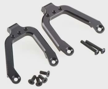 ST Racing Concepts Aluminum Front Shock Tower Black SCX10 (2) (STA80025FBK)