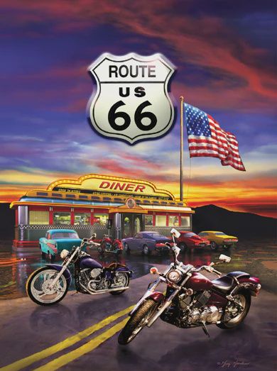 SunsOut Route 66 Diner (SUN37122)