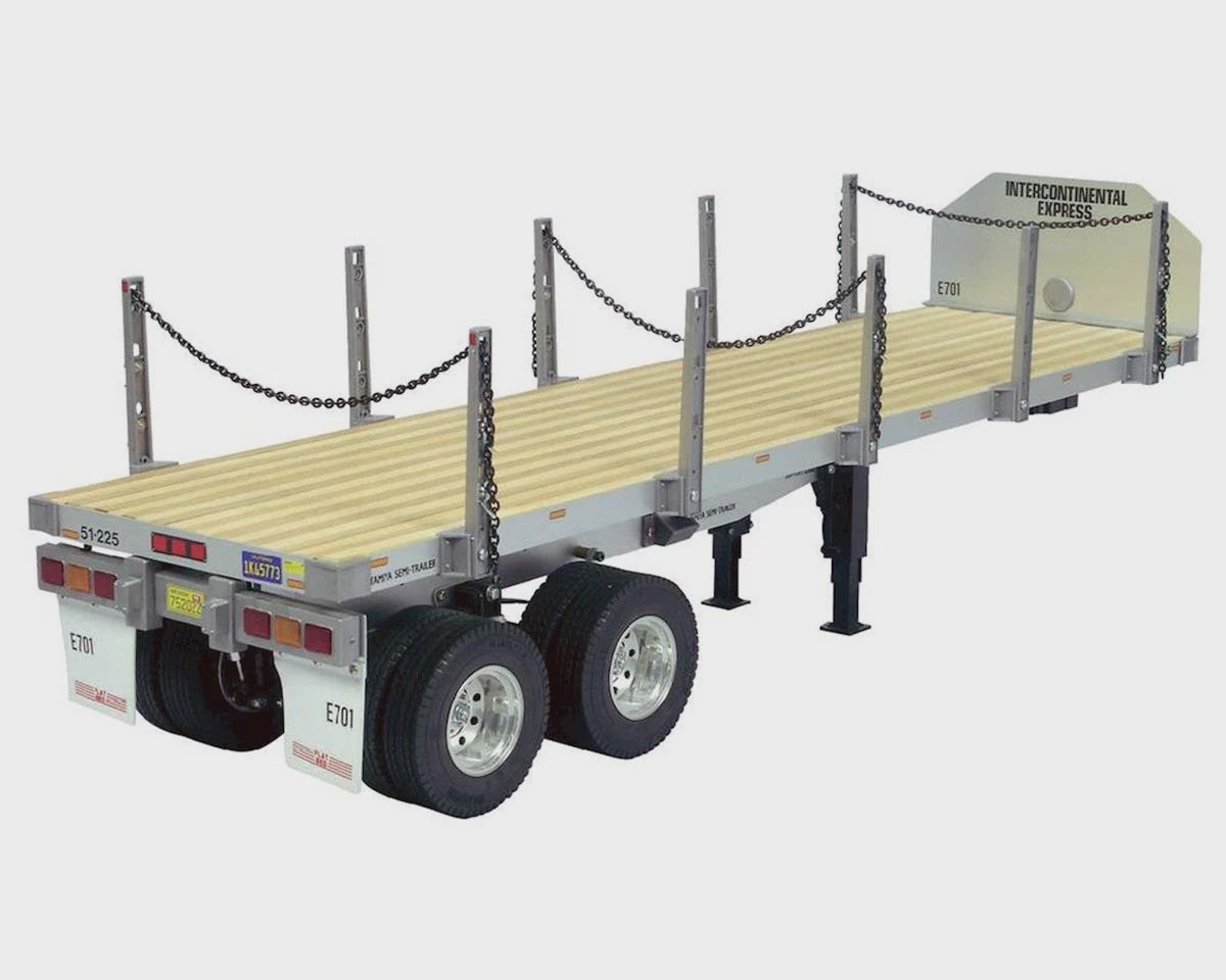 Tamiya 1/14 Semi Truck Flatbed Trailer (TAM56306)