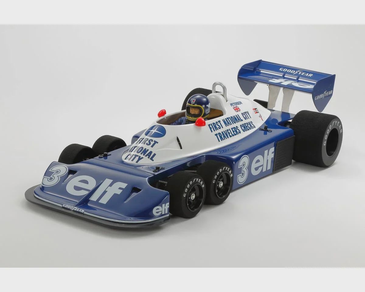 Tamiya 1977 Tyrrell P34 "Six Wheeler" Argentine GP F1 Chassis Kit (F103) (TAM47486)