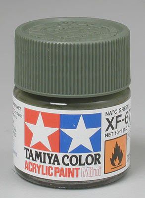 Tamiya Acrylic Mini XF-67 NATO Green 1/3 oz (TAM81767)