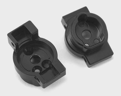 ST Racing Concepts Traxxas TRX-4 Brass Rear Axle Portal Mounts (Black) (2) (ST8256BR)