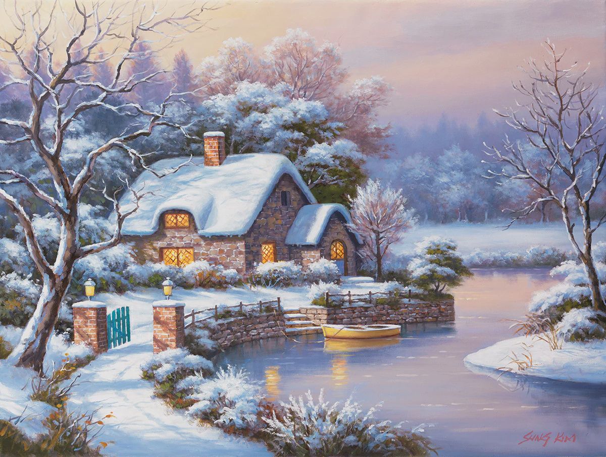 SunsOut Frosty Winter Evening (SUN41611)