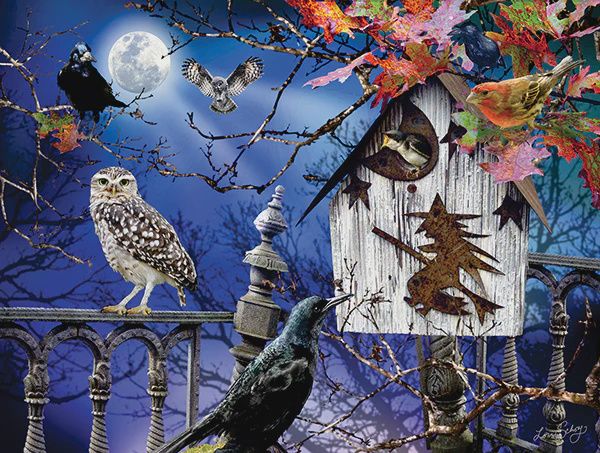 SunsOut Halloween Birdhouse (SUN35010)