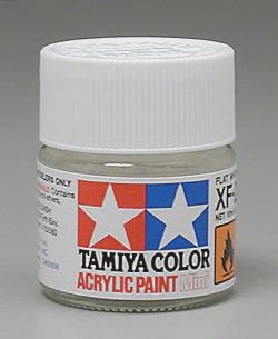 Tamiya Acrylic Mini X-F2 Flat White 1/3 oz (TAM81702)