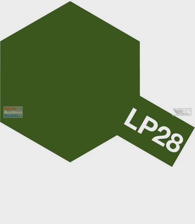 Tamiya Lacquer Paint LP-28 Olive Drab (10ml) (TAM82128)