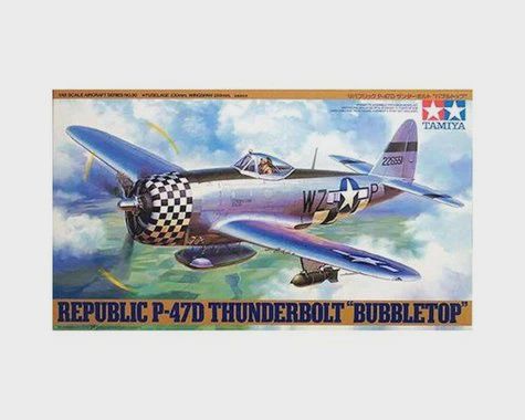 Tamiya 1/48 P-47D Thunderbolt Bubbletop (TAM61090)