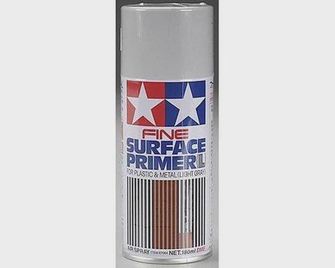 Tamiya Light Grey Fine Surface Primer Spray Paint (180ml) (TAM87064)