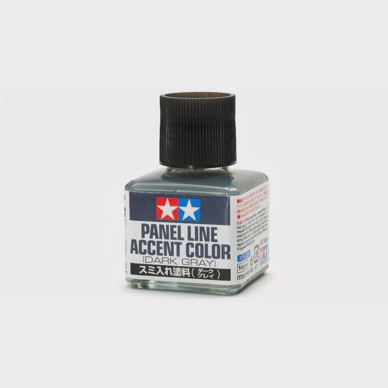 Tamiya Panel Line Accent Color Dark Gray (TAM87199)