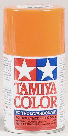Tamiya PS-7 Polycarbonate Spray Orange 3 oz (TAM86007)
