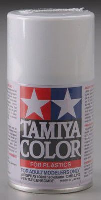 Tamiya Spray Lacquer TS-7 Racing White 3 oz (TAM85007)