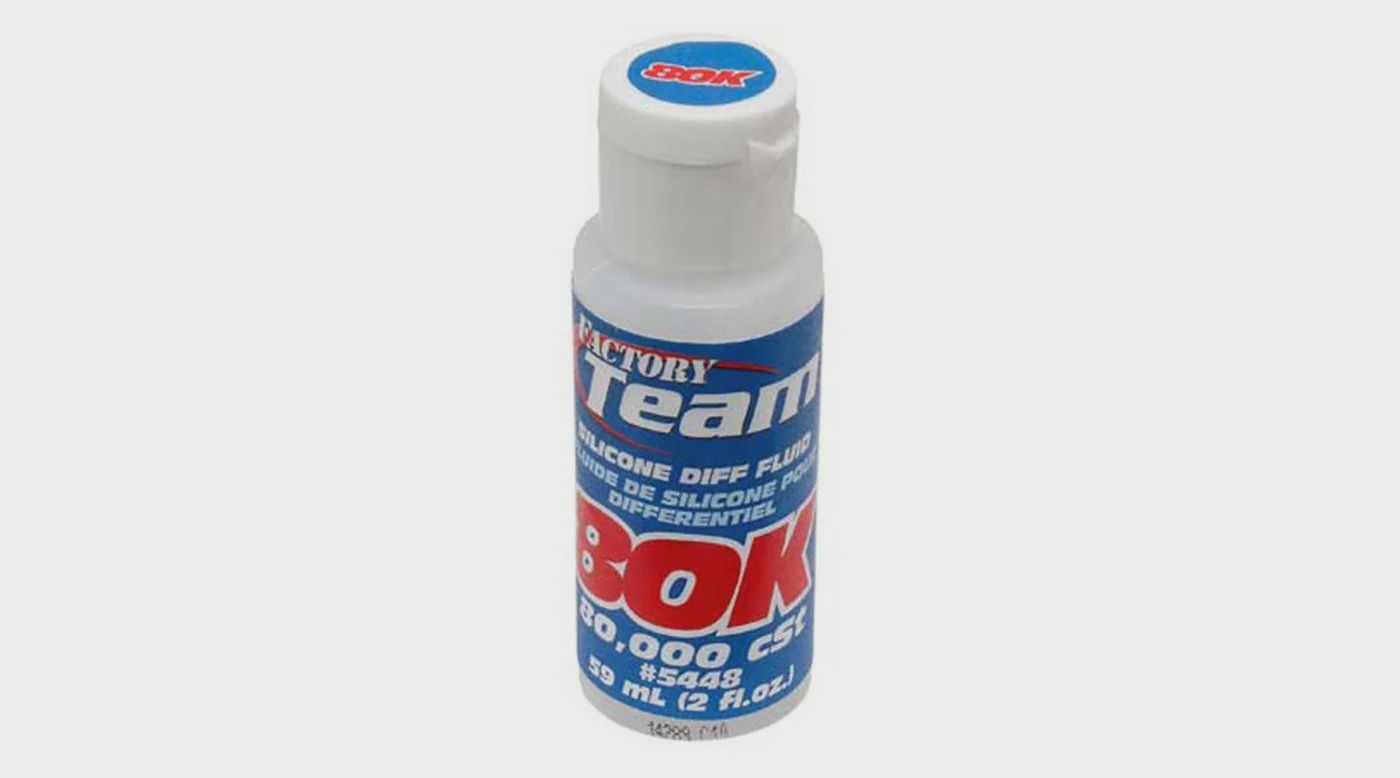 Team Associated Silicone Differential Fluid (2oz) (80,000cst) (ASC5448)