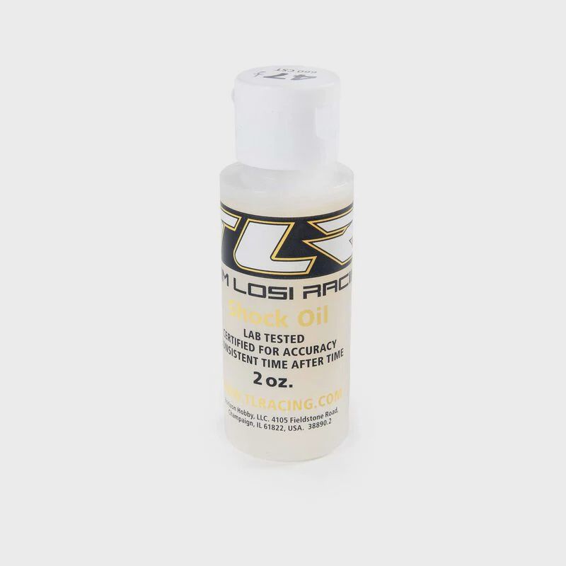 Team Losi Racing Silicone Shock Oil (2oz) (47.5wt) (TLR74031)