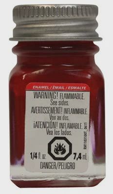 Testors Dark Red 1/4 oz (TES1104TT)