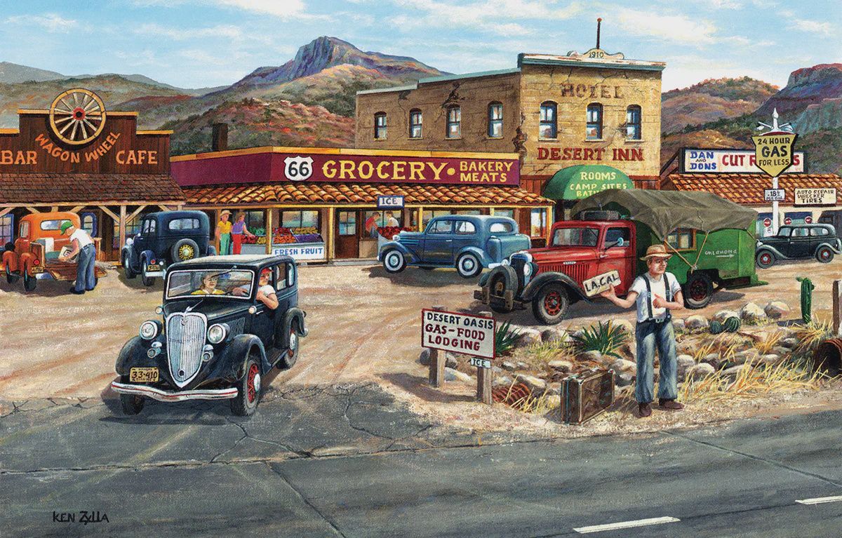 Sunsout Memories of Route 66 (SUN39910)