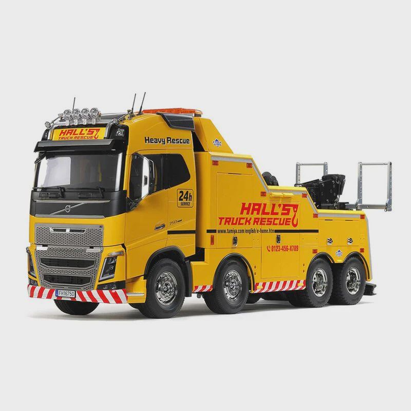 Tamiya 1/14 Volvo FH16 Globetrotter 750 8X4 Tow Truck Kit (TAM56362)