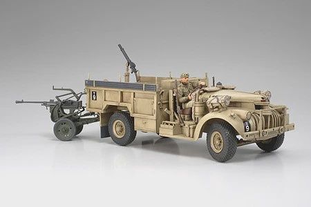 Tamiya 1/35 British L.R.D.G. Command Car w/Breda 20mm (TAM89785)