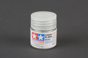 Tamiya Acrylic Mini X-20A Thinner, 10ml Bottle (TAM81520)