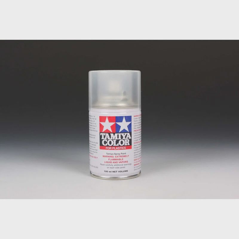Tamiya Spray Lacquer TS-80 Flat Clear (TAM85080)