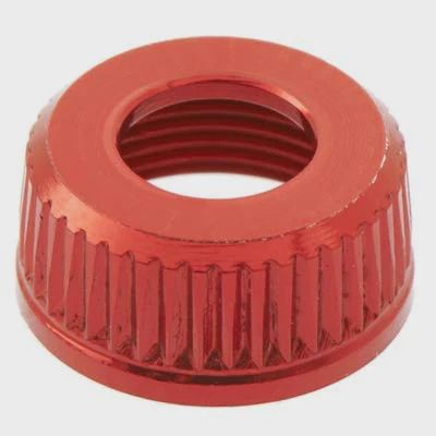 Team Durango Aluminum Shock Seal Cap Red DEX410/DEX210 (TD330023)