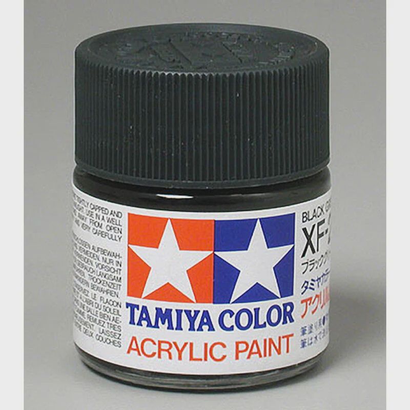 Tamiya Acrylic XF27 Flat, Black Green (TAM81327)