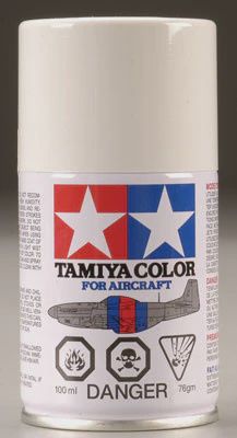 Tamiya AS-20 Spray Insignia White USN 3 oz (TAM86520)
