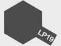 Tamiya Lacquer Paint LP-19 Gun Metal 10ml Bottle (TAM82119)