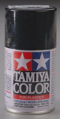 Tamiya Spray Lacquer TS-6 Matte Black 3 oz (TAM85006)