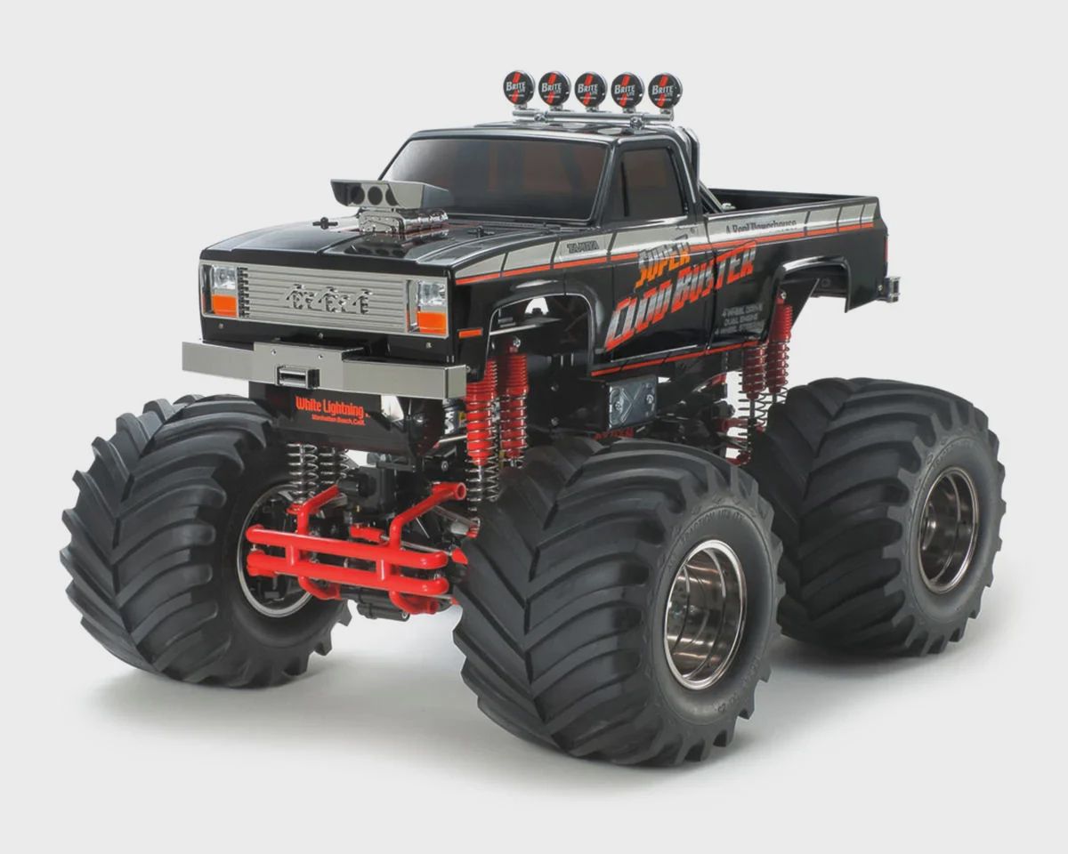Tamiya Super Clod Buster 4WD Monster Truck Kit (Limited Black Edition) (TAM47432)