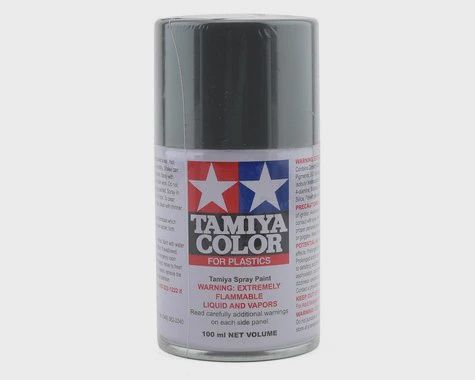 Tamiya TS-100 Semi-Gloss Bright Gun Metal Lacquer Spray Paint (100ml) (TAM85100)