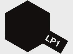 Tamiya Lacquer Paint LP-1 Black 10ml Bottle (TAM82101)