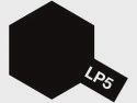 Tamiya Lacquer Paint LP-5 Semi Gloss Black 10ml Bottle (TAM82105)