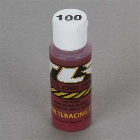 Team Losi Racing Silicone Shock Oil 100wt 2oz (TLR74018)