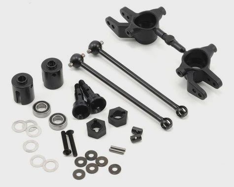 Tekno M6 Driveshaft &amp; Steering Block Set (Front, 6mm) (TKR6851X)