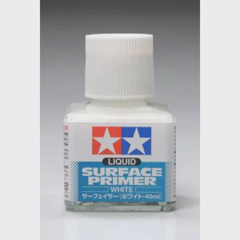 Tamiya Wht Liquid Surface Primer 40ml (TAM87096)