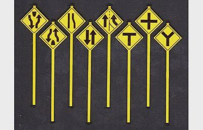 TICHY Road Path Warning Signs 3 (8) (TIC2074)