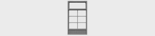 TICHY STORE WINDOW w/Glazing (TIC8120)