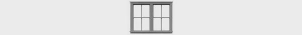 Tichy Train DOUBLE 2/2 DBL HUNG WINDOW (TIC8106)