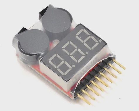 Team Integy LiPo Voltage Checker w/Warning Alarm (INTC23212)